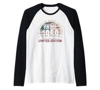 67th Birthday Gift Men Vintage Born 1959 Turning 67 Year Old Raglan Baseball Tee