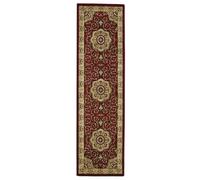 (67x240cm (Runner)) Heritage 4400 Hallway Runners in Red Traditional Soft Powerloomed Mats