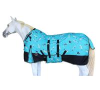 68" 1200D Turnout Lightweight Rain Horse Winter Blanket Sheet 3B101