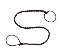 68 cm Soft Hair Ties for Women - 3 Pack Tangle Free Ponytail Holders, 2.5mm Thick Elastic ties Gentle on Hair, No Breakage Bands for Surfing, Running, Exercise & Daily Use