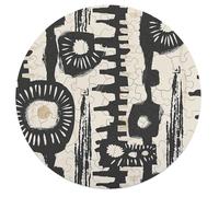 68 PCS Jigsaw Puzzle for Adults Personalized Picture Puzzle African Print Design Customized Wooden Puzzle for Family, Birthday, Wedding, Game Nights Gifts Animal Alien Shape Puzzle