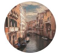 68 PCS Jigsaw Puzzle for Adults Personalized Picture Puzzle Beautiful Venice Canal View Customized Wooden Puzzle for Family, Birthday, Wedding, Game Nights Gifts Animal Alien Shape Puzzle