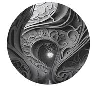 68 PCS Jigsaw Puzzle for Adults Personalized Picture Puzzle Complex Black and White Customized Wooden Puzzle for Family, Birthday, Wedding, Game Nights Gifts Animal Alien Shape Puzzle
