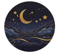 68 PCS Jigsaw Puzzle for Adults Personalized Picture Puzzle There are Stars and Moon on It Customized Wooden Puzzle for Family, Birthday, Wedding, Game Nights Gifts Animal Alien Shape Puzzle