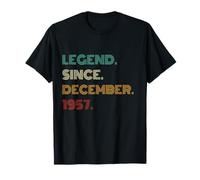 68 Years Old Legend Since December 1957 68th Birthday T-Shirt