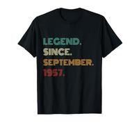 68 Years Old Legend Since September 1957 68th Birthday T-Shirt