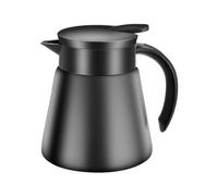 680/880ml Stainless Steel Double Wall Vacuum Flask Insulated Coffee Pots Milk Teas Pot Percolator Electric Camping Stove Top Induction Perculator Pots Cafetiere Mokka Stainless Steel