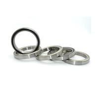 6800/6801/6802/6803/6804/6805/6806/6807/6808/6809/6810-2RS Thin Wall Metal Shielded Bearing Rubber Sealed Bearing Ball Bearings IDGTTLDF(5pcs,6802 2rs 15x24x5mm)