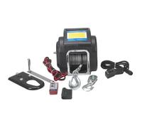 6800kg Heavy Duty Electric Winch Wireless Remote 12m Rope Snatch Block
