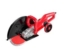 6800W Hydroelectric Concrete 130MM Cutting Machine + Diamond Saw Blade Multi-Functional Wall Grooving Electric(3558)