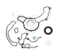 68078554AD 854.010 Engine Timing Cover Gasket Set Crankcase Gasket Kit for Jeep Grand Cherokee 3.0 3.6L Black silver