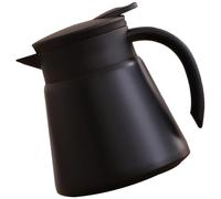 680ML Thermal Coffee Carafe, 304 Food Grade Stainless Steel Insulated Coffee Jug, Double-Walled Vacuum Flask Water Carafe, Leakproof Thermal Teapot Keeps Hot 12H & Cold 24H for Home Office Outdoor