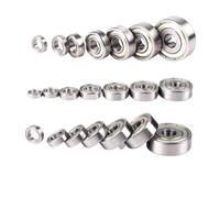 681~6301ZZ Precision Miniature Micro Bearing high Speed Toy Motor Model Small Bearing Inner Diameter 1 1.5 2 2.5 3 4 5~12mm(5Pcs)