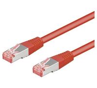 68280 patch cord S/FTP 6 line Cu LSZH red 3 meter 28AWG Goobay