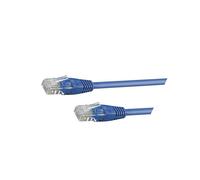 68447 Patch cord U/UTP 6 Line CCA PVC Blue 15m 24AWG Goobay