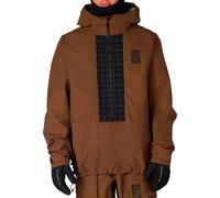 686 - Half-zip waterproof breathable jacket - M Ghost 2.5L Anorak Dark Earth Ripstop for Men - Size M - Brown Brown M