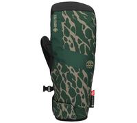 686 - Insulated and breathable ski mittens in GORE-TEX - M Gore-Tex Linear Under Cuff Mitt Moss Green Fracture for Men - Size M Green M
