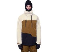 686 Mns Geo Insulated Jacket - Men - Beige / Brown / Black - size M- model 2025 M