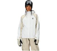 686 - Waterproof and windbreaker jacket - W Hologram Shell Jacket White Colorblock for Women - Size XS White XS