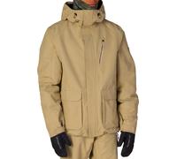 686 - Waterproof-breathable and insulated ski/snow jacket - M Nightline Insulated Jacket Khaki Ripstop for Men - Size M - Beige Beige M