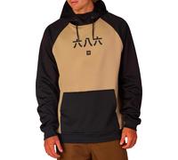 686 - Waterproof breathable jacket, sweatshirt cut - M Waterproof Hoody Black for Men in Softshell - Size L Black L