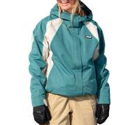 686 - Waterproof-breathable ski/snow jacket - W Hologram Shell Jacket Pale Firn Colorblock for Women - Size M - Blue Blue M