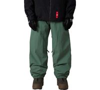 686 - Waterproof-breathable ski/snowboard trousers - M 686 Dojo Shell Pant Faded Green Crinkle for Men in Nylon - Size M Green M