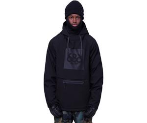 686 Waterproof Hoody Men's Snowboard/Ski Jacket XL Black