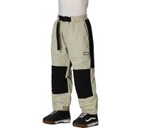 686 - Waterproof Pants - M 2.5L Ghost Pant Limestone Grid for Men - Size M - Beige Beige M