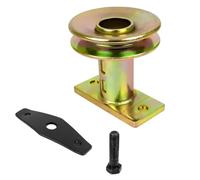 687-02528 Mower Blade Adapter with Pulley Compatible with MTD Cub Cad et Troy-Bilt Tractors, 25mm Drive Pulley Adapter Bolt and Blade Fit for MTD Yard-Man