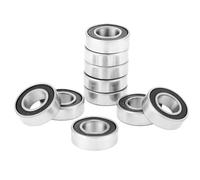 688 2RS Deep Groove Ball Bearings Premium Metal Rubber Sealed Low Noise Long Life for DIY Hobby Projects Model Making 8x16x5mm 10 Pack