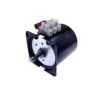 68KTYZ 220V AC 28W Permanent Magnet Gear electronic starter 50Hz Synchronous Gear electronic starter Low Speed Reversible Geared Components BIANMTSW(110rpm)