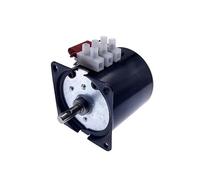 68KTYZ 220V AC 28W Permanent Magnet Gear electronic starter 50Hz Synchronous Gear electronic starter Low Speed Reversible Geared Components(60rpm)
