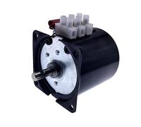 68KTYZ Permanent Magnet Synchronous electronic starter Center Shaft 7mm With Hole 28W CW/CCW AC Metal Geared Reducer electronic starter 220v RUAJOGYNVM(100rpm)