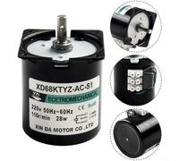 68KTYZ Permanent Magnet Synchronous Motor 220V AC with Compact Design for Easy Portability and Use (20 rpm)