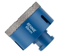 68mm Diamond Hole Saw Drill Bit With A M14 Shank For Angle Grinders. For Porcelain Tiles Ceramic Slate Stone Granite Marble Glass. Diamond Core Holesaw/Hole Cutter