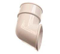 68mm Drain Pipe Down Pipe Shoe White