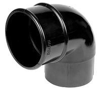 68mm Offset Bend 92.5° Black, 1 in Pack