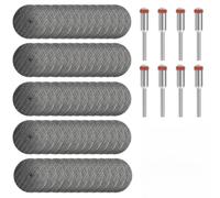 68Pcs Cutting Discs Set Compatible with Dremel Rotary Tools - High Speed Mini Metal Cutting Wheels Kit with 3mm Mandrels for Precision Cutting, DIY Crafts, Metal Plastic Wood Projects