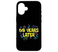 68th Birthday 68 Years Later 68 Years Old Bday Case for iPhone 16