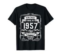 68th Birthday Gifts for Men 68yr 68 Years Old Vintage 1957 T-Shirt