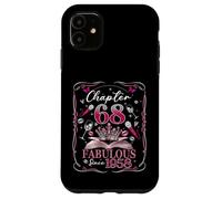 68th Birthday Queen Chapter 68 Fabulous Since 1958 Women Case for iPhone 11