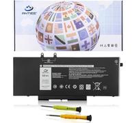 68Wh 3HWPP Laptop Battery for Dell Latitude 5410 5510 5501 5401 5411 5511 Precision 3541 3551,Inspiron 7706 2-in-1, Inspiron 17 7500 7506 2-in-1 Black 03HWPP 10X1J N2NLL 1VY7F 451-BCMN 15.2V