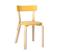 69 Dining Chair Birch/ Yellow