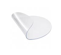 69" Round Frosted Table Protector - 2mm Thick Dining Table Mat Scratch & Heat Resistant Cover Perfect for Dining Room & Kitchen Use Durable Tabletop Shield