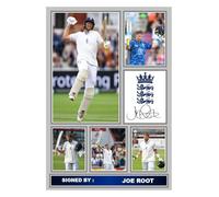 (690) Joe Root England Signed A4 Photograph (21 X 297 CM) Art Work Wall Art Display Great Gift Idea (REPRINT) #####
