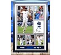 (690) Joe Root England Signed Signed Framed Autograph Signature A4 (21 X 297 CM) Art Work Wall Art Display Great Gift Idea (REPRINT) #####