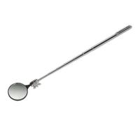 690mm Telescopic Articulated Inspection Mirror - Round 40mm Mirror - Pocket Clip