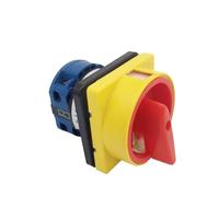 690V 20A Padlock Rotary Cam Switch OFF-ON 2 Position 1 Pole 4 Terminals Main Switches LW26GS-20/02 IDGTTLDF(Small Panel)