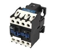 690V 40A 3 Phase 3P 1 NO AC Contactor DIN Rail Mount Black White